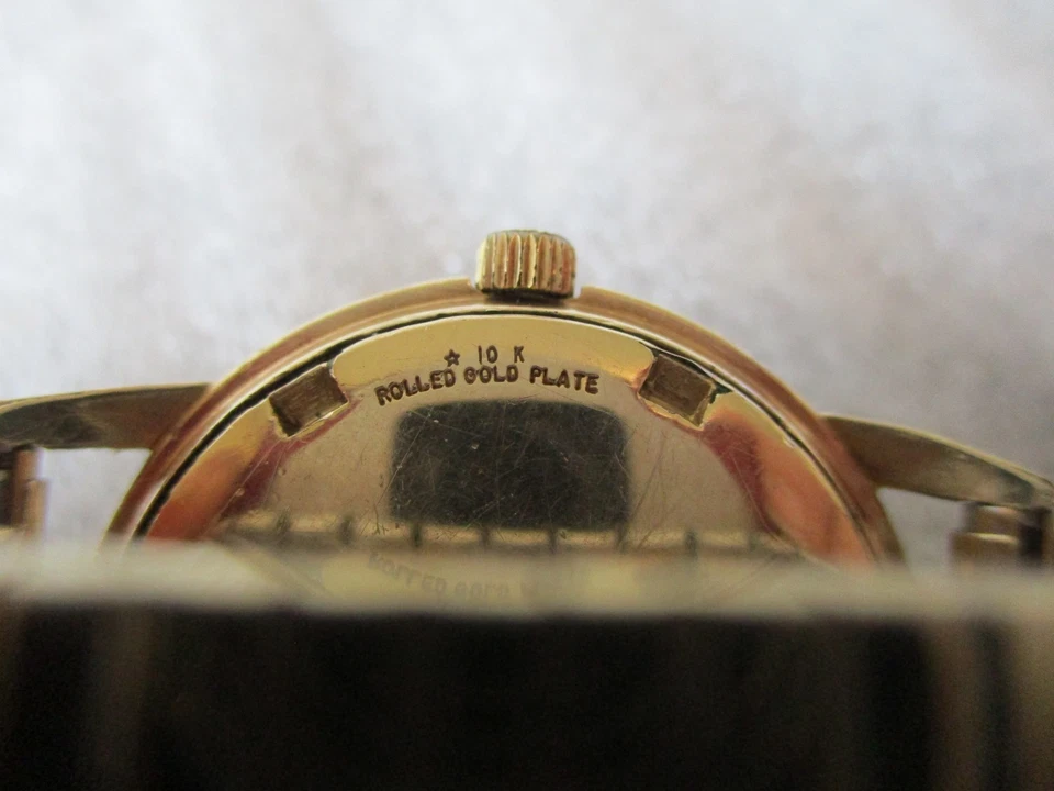 RELÓGIO MASCULINO VINTAGE ELGIN 27j corda automática 761 EUA-FUNCIONA BEM/PRECISA DE SERVIÇO- LEIA - Imagem 4 de 4