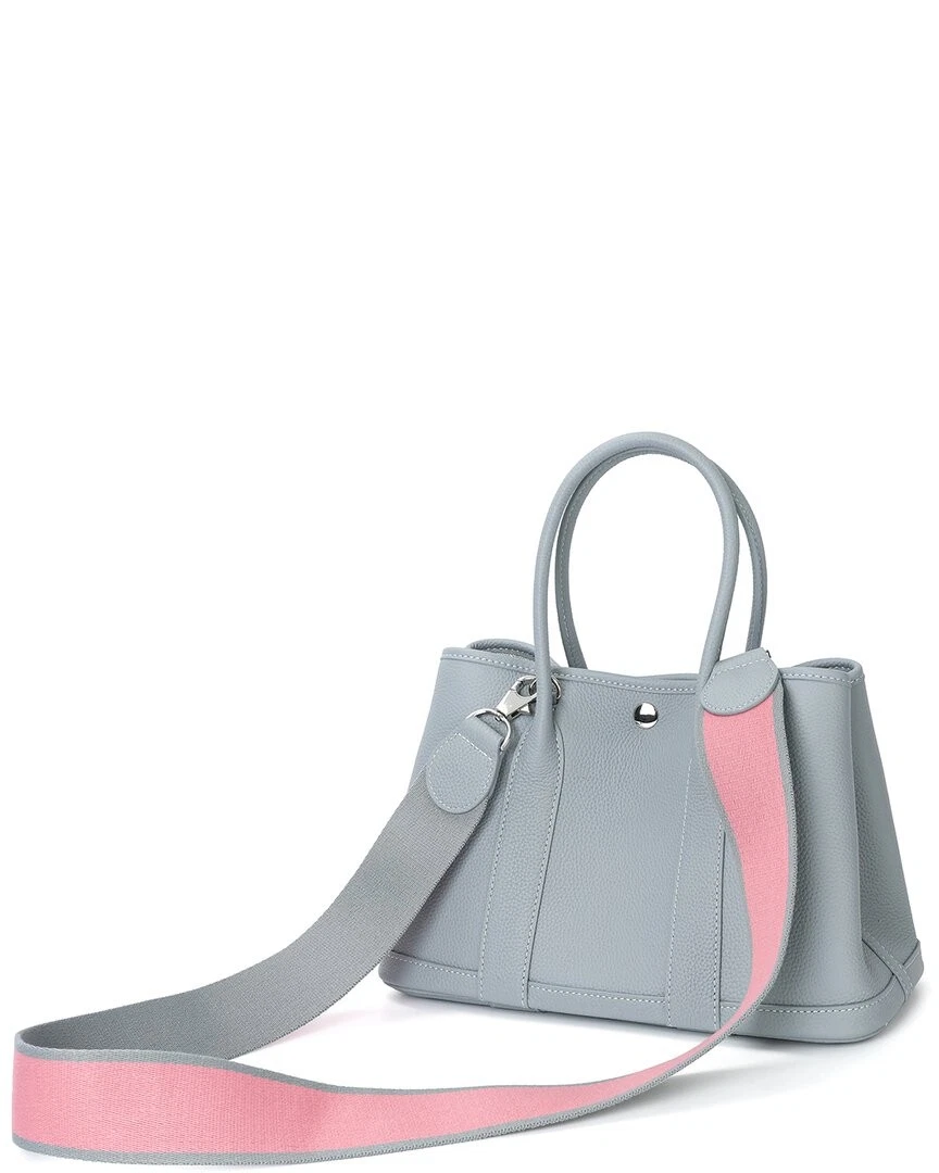 COACH Borsa a tracolla Tiffany & Fred Paris in pelle con grana superiore da donna blu