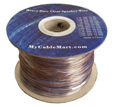 250ft Speaker Wire  16AWG  26 Strand spooled