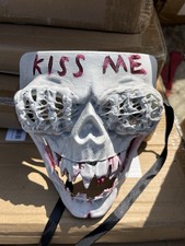 Purge Anarchy Kiss Me Halloween Mask