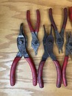 Vintage Snap-On Snap Ring Pliers Set USA Lot Of 7! — photo 2