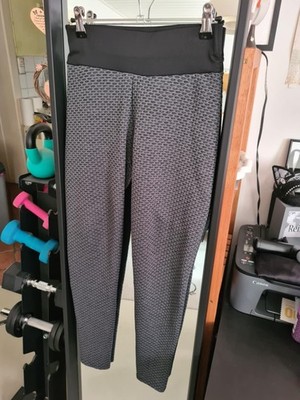 Boom Booty Push Up Workout Leggings Größe S/M Grau Sporthose