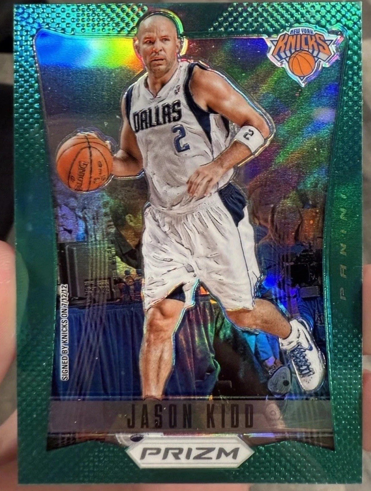2012-13 Panini Prizm #81 Jason Kidd Prizms Green Retail SSP