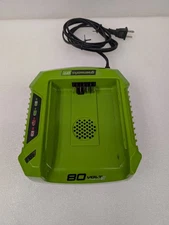 Greenworks Pro 80 Volt 4 Amp Rapid Lithium-Ion Battery Charger 2901402 W/Video!