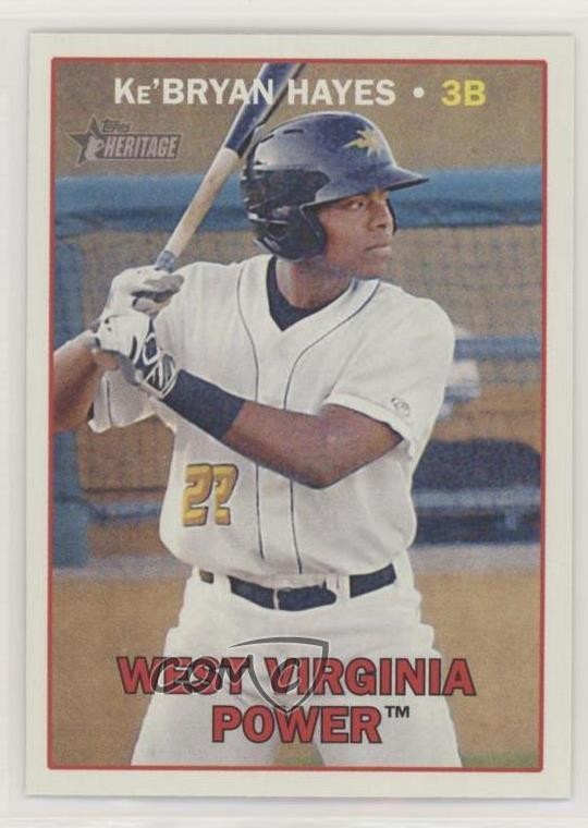 2016 Topps Heritage Minor League Edition Ke'Bryan Hayes #187 ny0