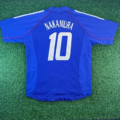 Shunsuke Nakamura Japan 2002 Official Jersey Shirt Kit – Size L