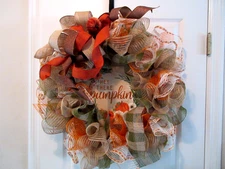 Handemade Fall Wreath