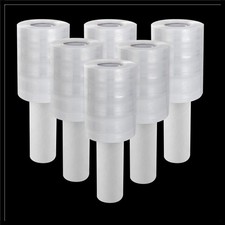 Heavy Duty Polyethylene Stretch Wrap Film 4 In x 1000 Ft for Moving Storage