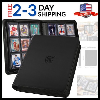 Trading Card BinderTop Loader Binder for Trading & Sports Cards  Holds  288 ... | eBay