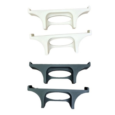 Adjustable Plastic Soundbar Risers Stand With NonSlip Base For Home And Office