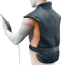 Pure Enrichment PureRelief Pro Far Infrared Back  Neck Heating Pad... Fast Ship