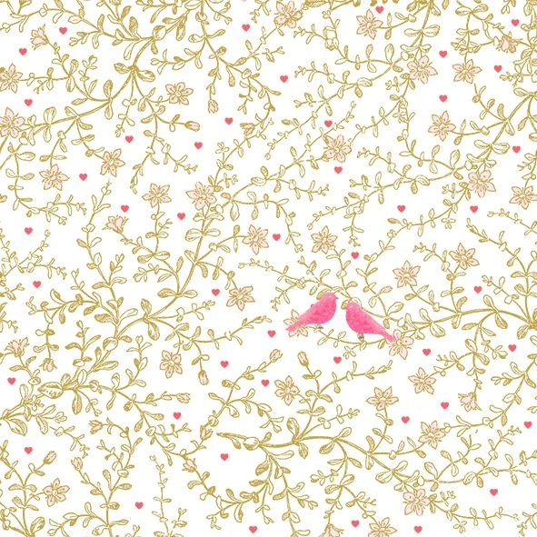 Braun & Company Servietten Motiv So Romantic 33X33 Cm 20Er Pack Papierservietten-image