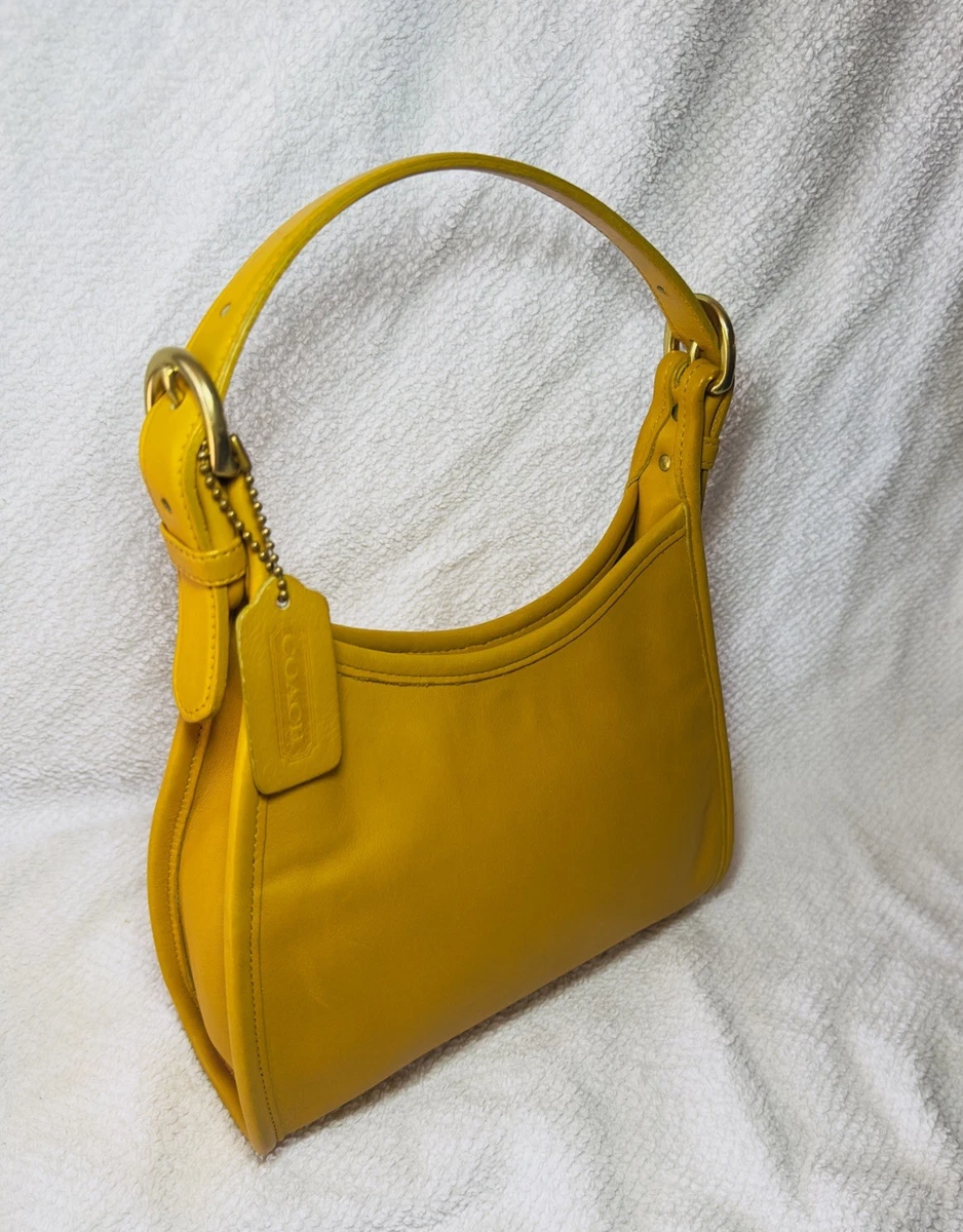 Auth COACH Body Bag Yellow Leather - r11072k Coach Crossbody Yellow Bags & Handbags for Women for sale | eBay main image 4