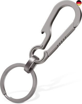 Ouligay Titanium Carabiner Keychain Clip Multifunctional Carabiner Keychain