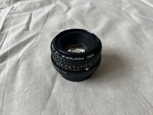Pentax 50mm f/2 Vintage Manual Focus Lens Pentax K Mount Film Camera