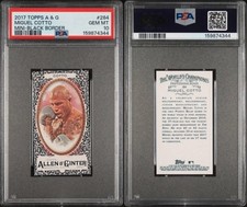 Miguel Cotto, Mini-Black Border #284 - 2017 Topps Allen & Ginter - PSA 10 GEM MT