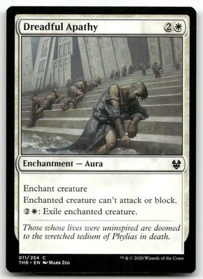 Dreadful Apathy #11 (NM) Theros Beyond Death THB Magic MTG