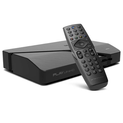 Dreambox Play UHD Android TV Box Schwarz | 4K HDR Media OTTPlayer mit AV1, HD...