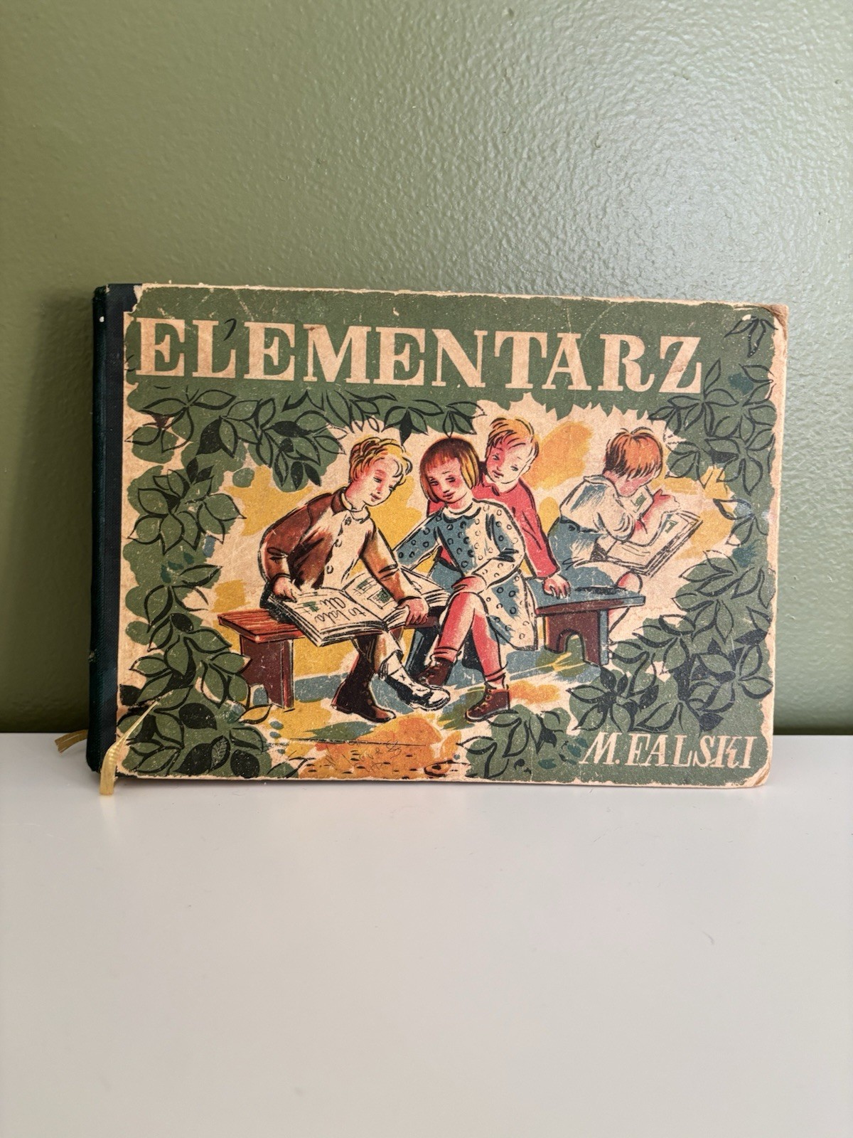 Vintage Polish Language Primer Book