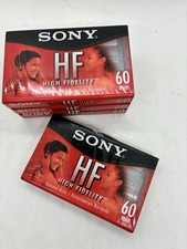 Sony High Fidelity 60 Min. Audio Cassette Tapes - Pack of 4