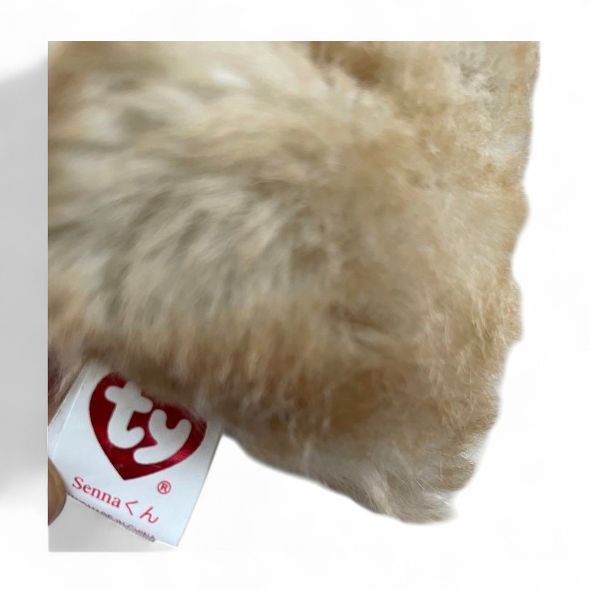 新品 kitamura ty BEANIE BABIES SENNA センナ君 Ty Kitamura SENNA Kun Beanie Baby Plush Doll Dog With Tag