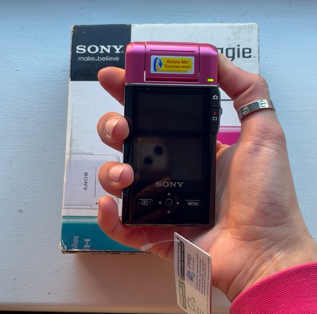 rare new w box pink Sony Bloggie MHS-PM5K HD | eBay