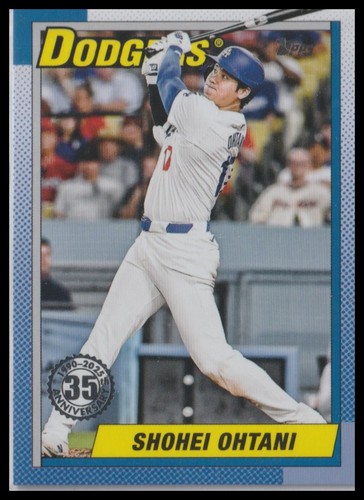2025 Topps #T90-100 Shohei Ohtani 1990 Topps 35th Anniversary