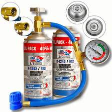 Kältemittel R134A Ersatzgas für Autos Äquivalent KOMPLETTSET