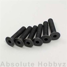 Kyosho 4x18mm Flat Head Hex Screw 6pcs KYO1-S34018H