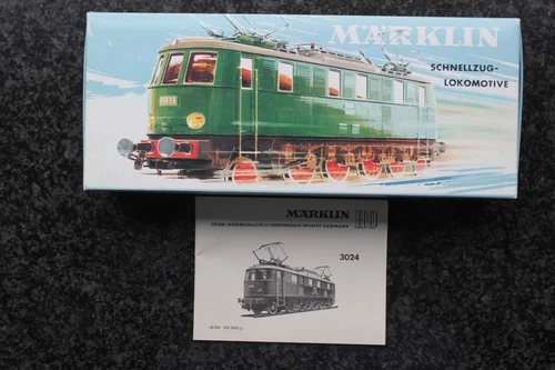 Märklin H0 3024 EMPTY BOX ONLY + INSTRUCTIONS MINT! 1x SHIPPING!