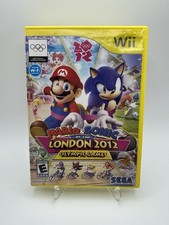 Mario & Sonic At The London 2012 Olympic Games Nintendo Wii Complete CIB Tested