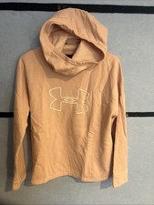 Women's Under Armour Pink Cowl Neck Hoodie Size Small