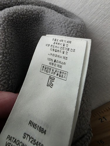Patagonia Jacket Adult Medium Gray Snap T Sweater Pullover Fleece Synchilla Mens - Picture 10 of 14