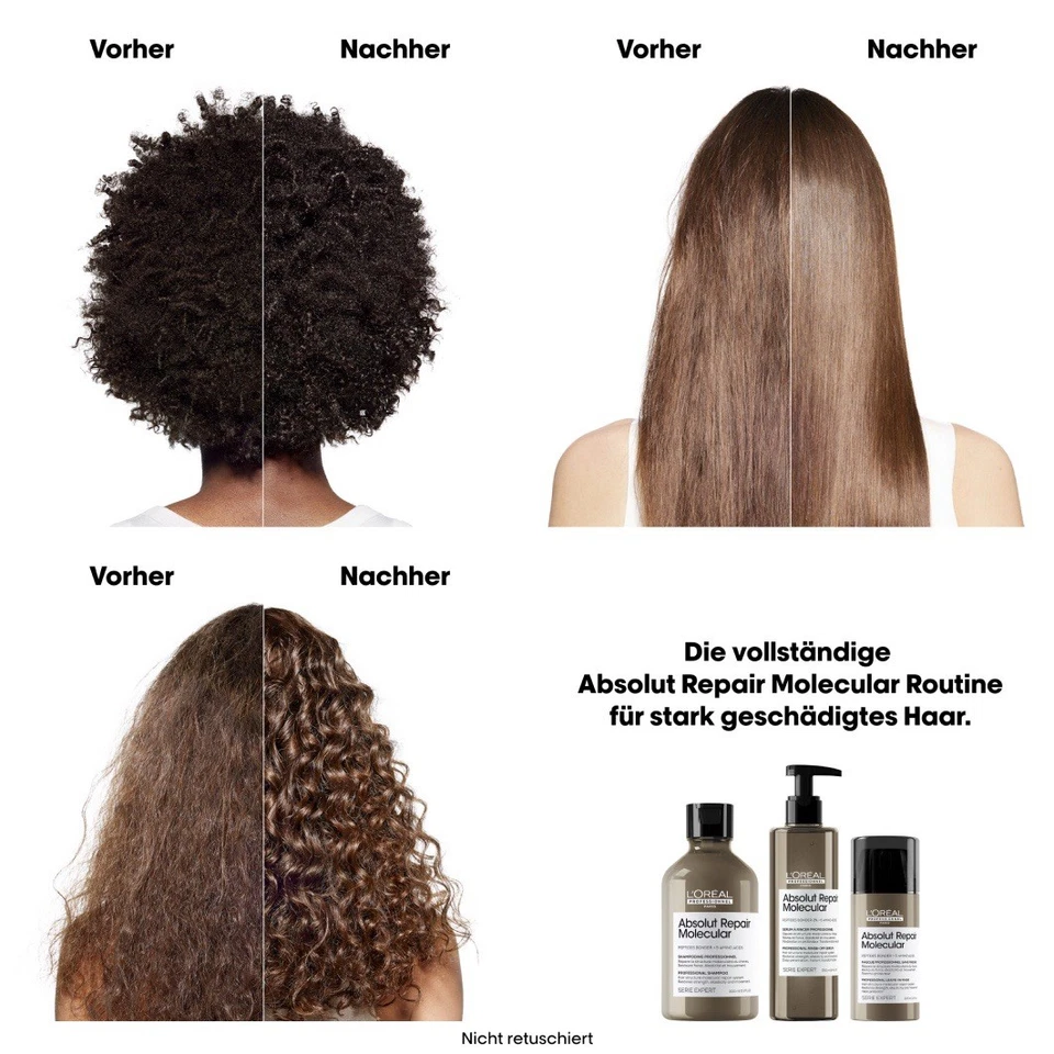 Loreal Serie Expert Absolut Repair Molecular Shampoo 500 ml NACHFÜLLPACK refill - Bild 4 von 4