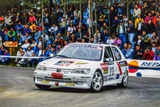Borja Moratal Alfredo Rodriguez Peugeot 306 Rally Catalunya Octobe- Old Photo