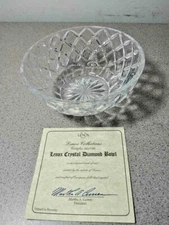 New in Box Lenox Diamond 5.0" Crystal Bowl