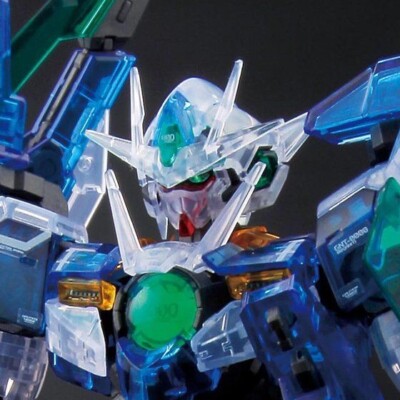 RG 1/144 Gundam Base Limited OO Qant(t) Full Saber [Clear Color