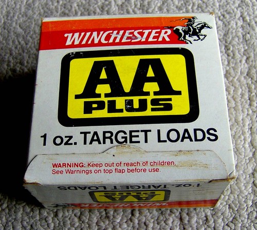 vintage 1970s WINCHESTER shotgun shell box AA PLUS 12 gauge target EMPTY retro - Picture 1 of 3