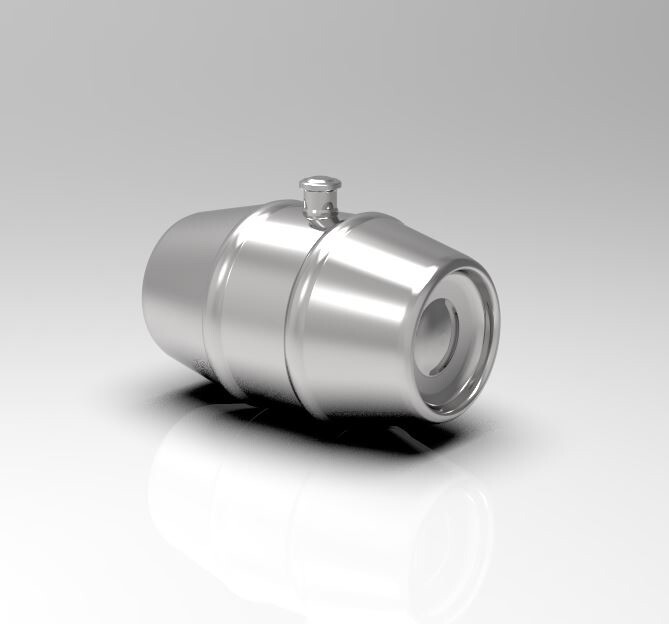 18 3d printed Tapered “Beer Keg” Gas Tank For The Revell/Monogram kits