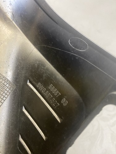 AUDI A4 B9 A5 B9 2015-22 BEIFAHRERSEITENSPIEGEL ABDECKUNG IN SILBER METALL 8W0857527 - Bild 6 von 6