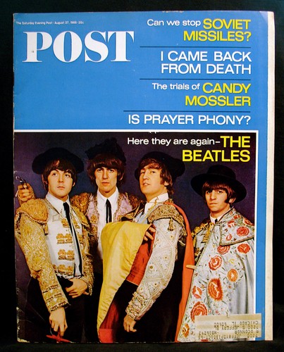 THE BEATLES-Rare Vintage POST MAGAZINE-August 27, 1966-British Invasion - 第 1/1 張圖片
