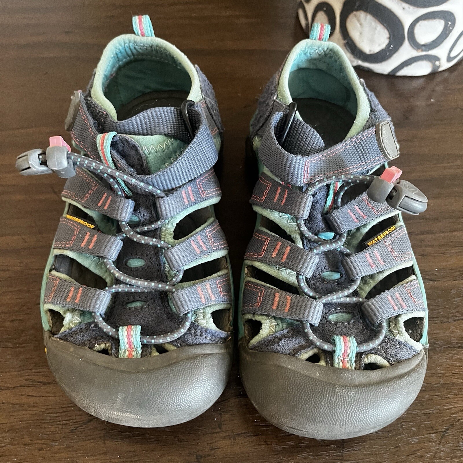 Sandali sportivi Keen Newport 1012316 blu rosa acqua bambini taglia 12 scarpe acqua