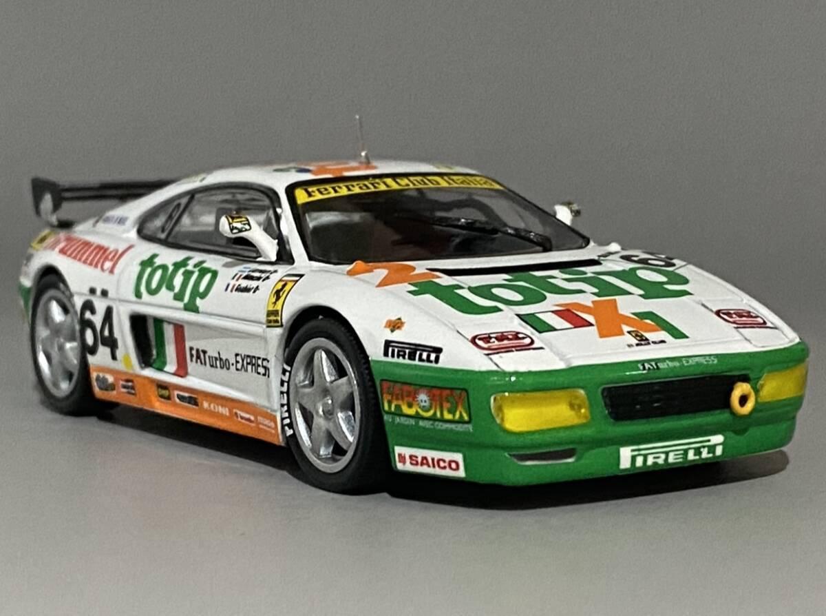 1/43 Ferrari 348 GTC-LM Competizione Totip #64 24h Le Mans 1/43 Ferrari 348 GTC-LM Competizione Totip #64 24h Le Mans