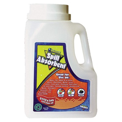 NOVUS PRODUCTS SGB-32 Universal Absorbent,32 oz.,Shaker 4WLY4