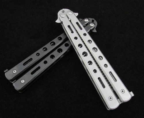Butterfly COMB Trainer Training Tool Metal knife Practice BLACK Steel - Picture 12 of 24