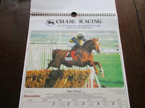Horse racing calendar for 1998 - Picture 10 of 10