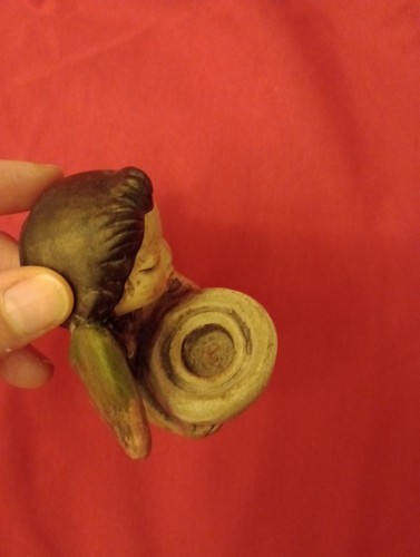 THUN. Antiker Putto, Engel Wandkerzenständer. - Bild 3 von 9