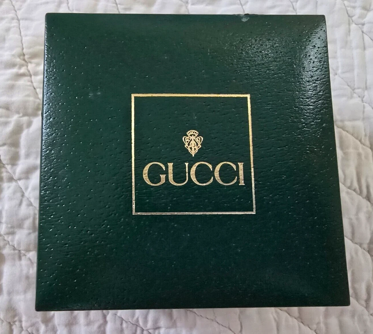 Montre GUCCI boîte vide verte CB25BX 4
