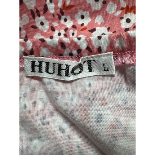 LO ÚLTIMO Vestido Halter Floral Acanalado Verano Informal Solero Rosa Blanco L - Imagen 10 de 11