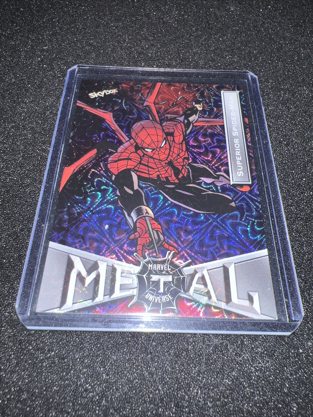 2021 Skybox Marvel Metal Universe Spider-Man Superior Spider-Man Grandiose #88